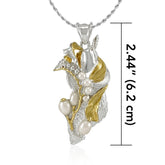New Sea Pearls Silver and Gold Pendant MPD5030 - Pendants
